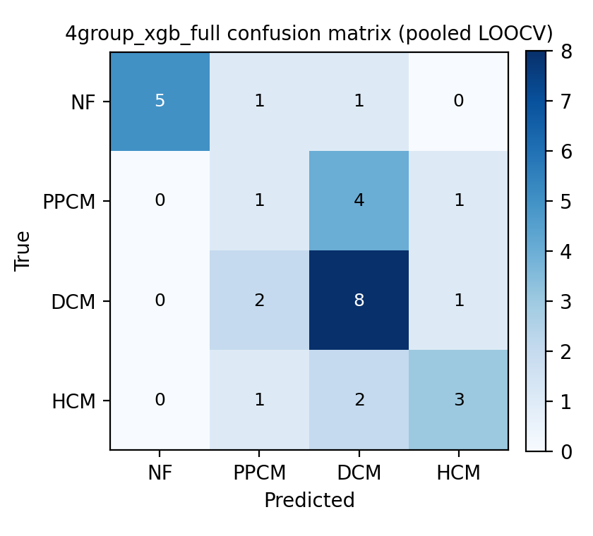 4group_xgb_full confusion matrix